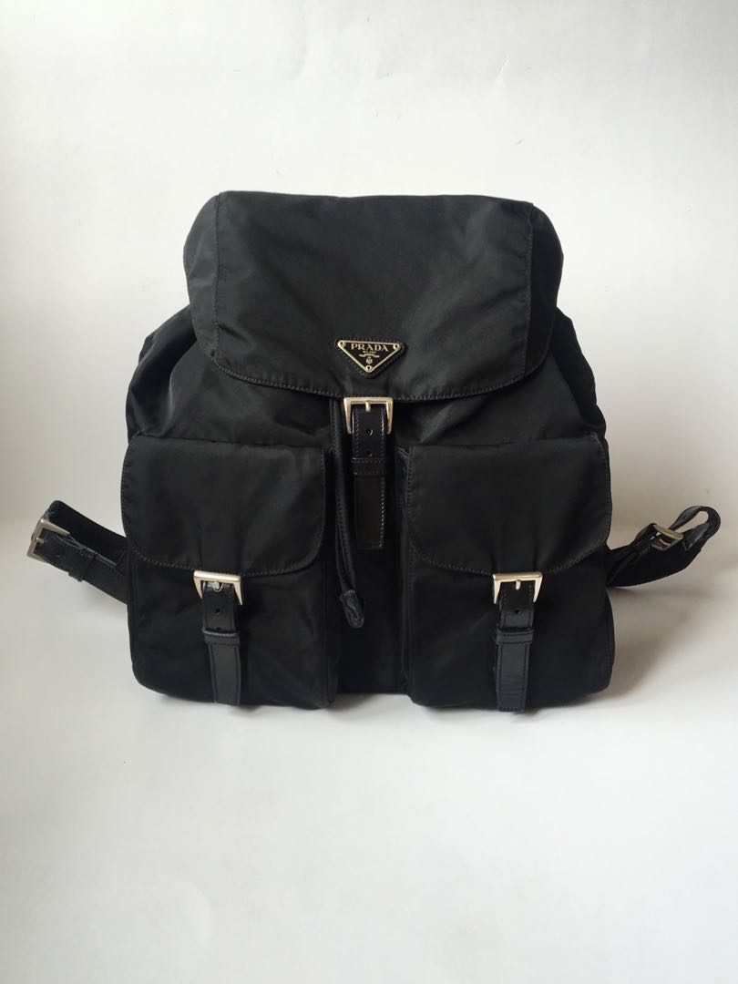 Prada large 2025 vela nylon backpack