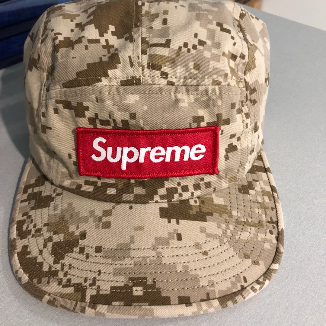 supreme desert camo hat