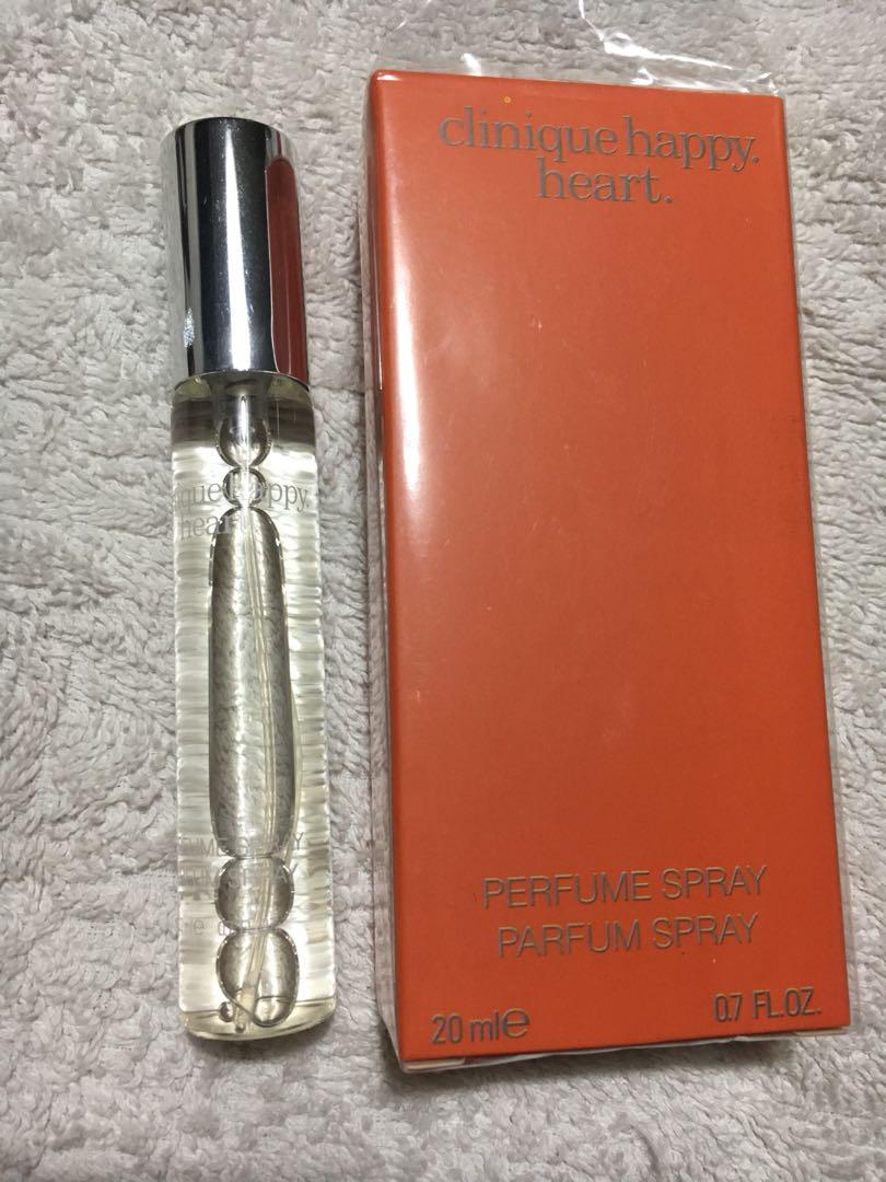 Authentic Tester Clinique Happy Heart (Category: Fragrance & Deodorants) located in Mandaluyong City. Submitted by samthings711 (Listing ID 188974181, Image 1). Description: For Women Clinique Happy Heart 20ML.