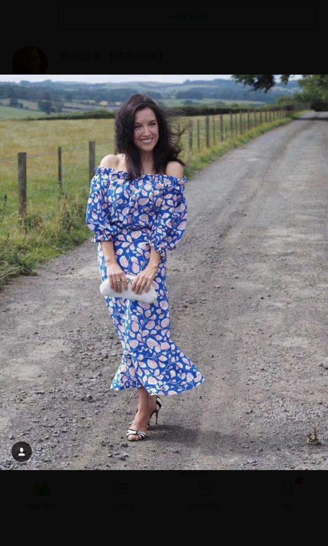 saloni grace off the shoulder dress Saloni Grace Off The Shoulder Silk Satin Jacquard Midi Dress  House Of  Huntington