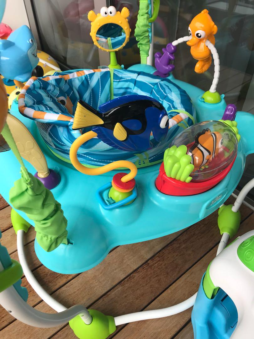 Bright Starts Finding Nemo jumperoo, Babies & Kids, Infant Playtime on