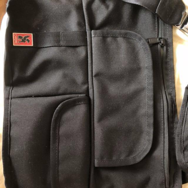Chrome Chekhov Unisex Biker Black messenger sling bag Men s Fashion Bags Sling Bags on Carousell