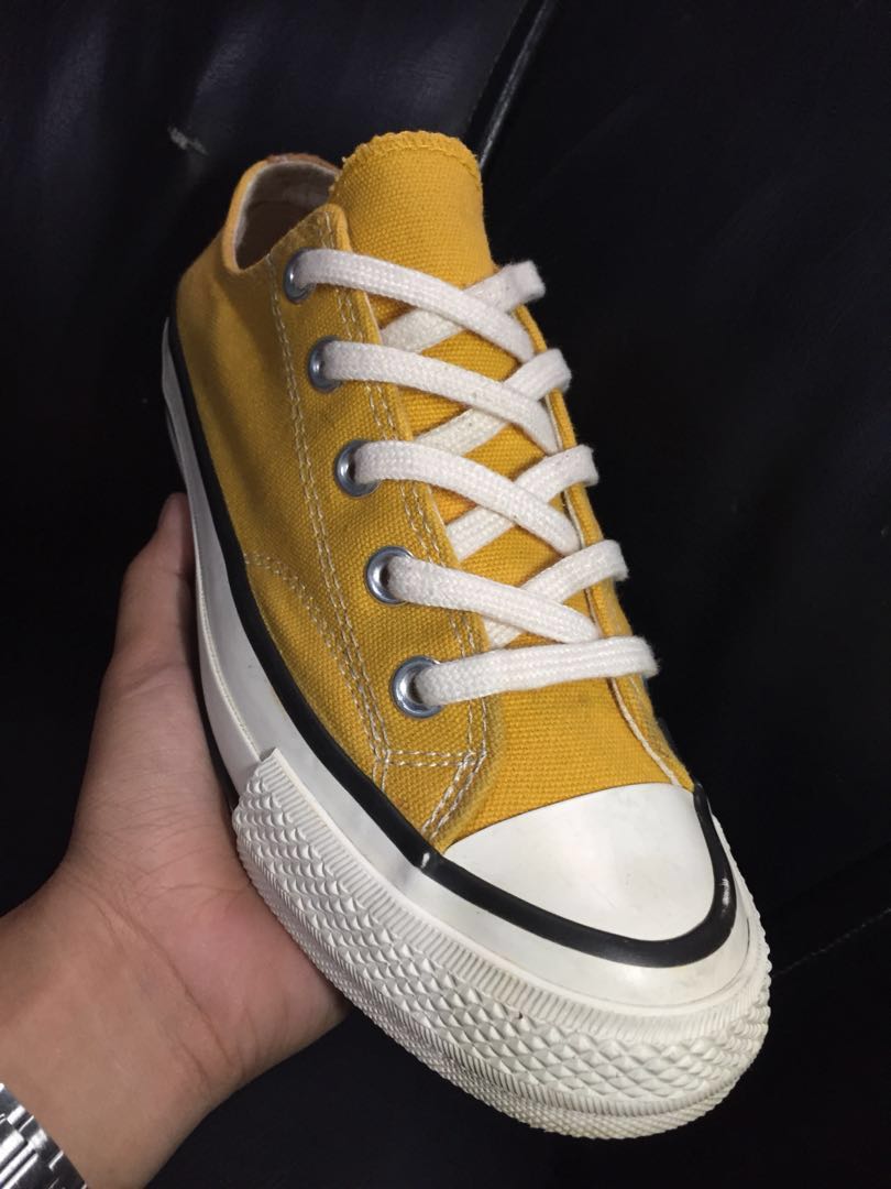 mustard yellow converse