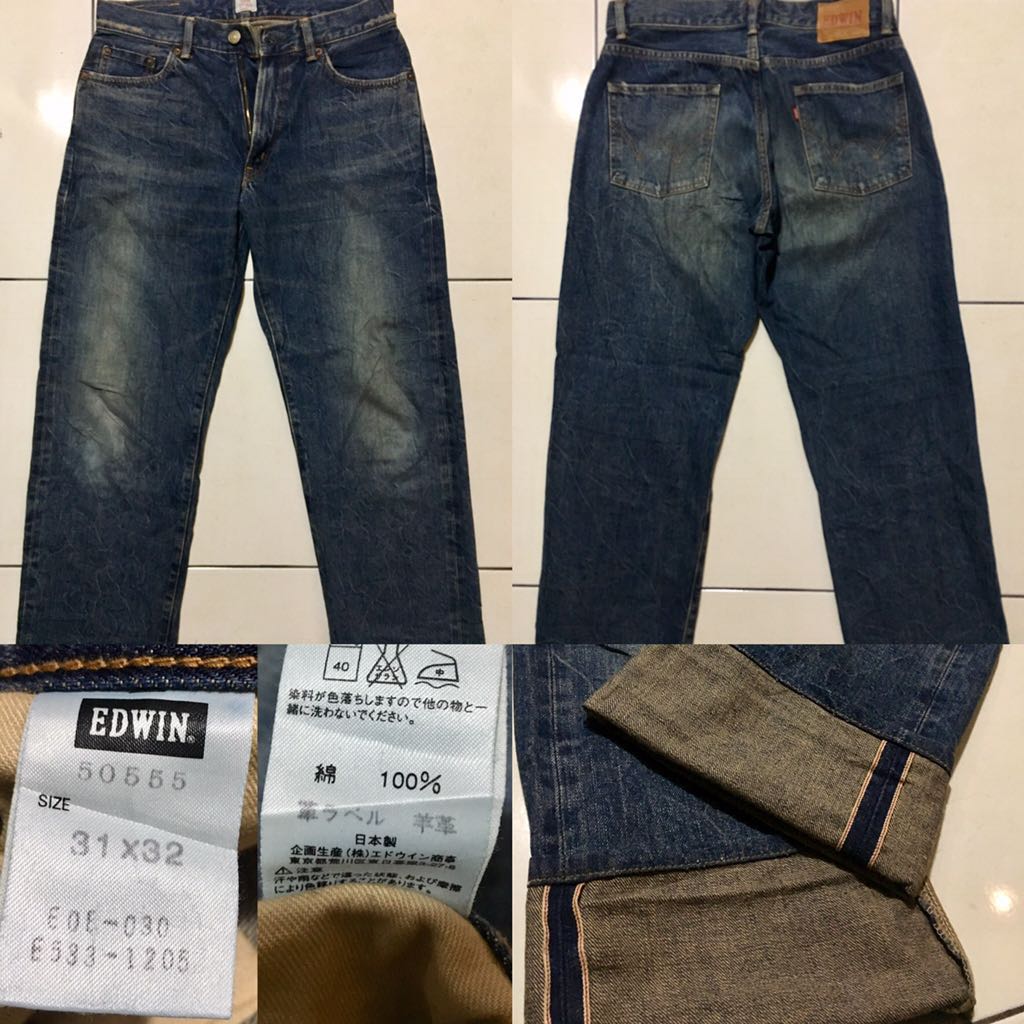 edwin 505 selvedge