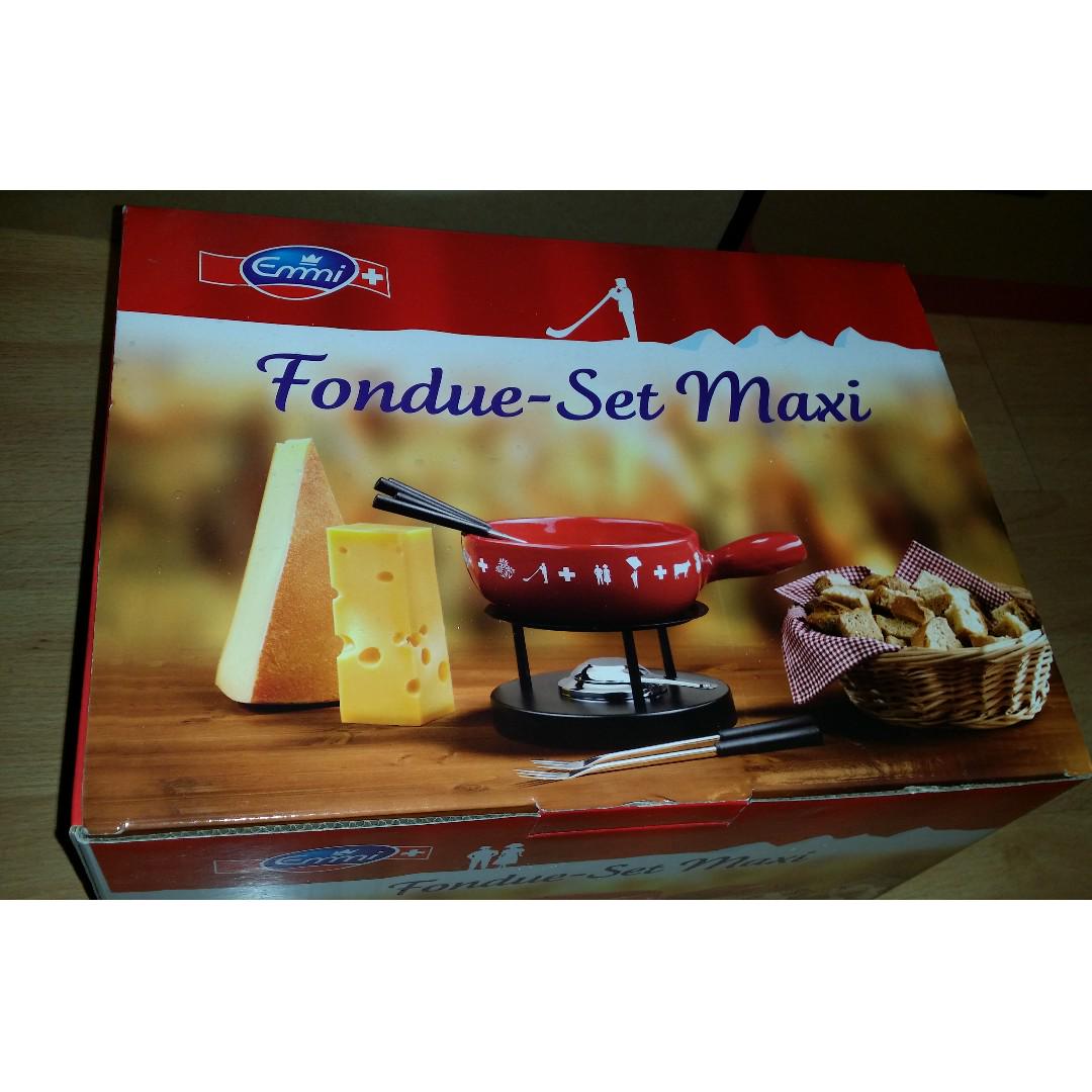 Emmi Fondue Set Maxi Ch08 069s Home Appliances Kitchenware On Carousell
