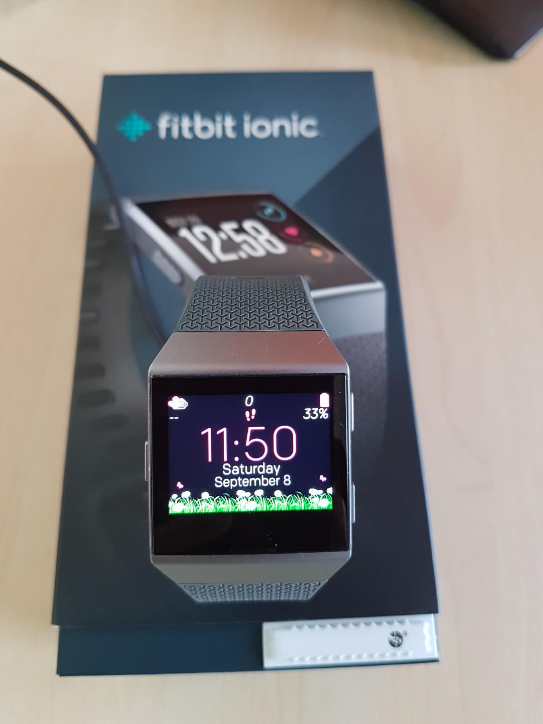 fitbit ionic built in gps