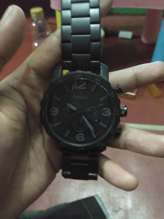 Fossil Jr1401 Original Fesyen Pria Jam Tangan Di Carousell