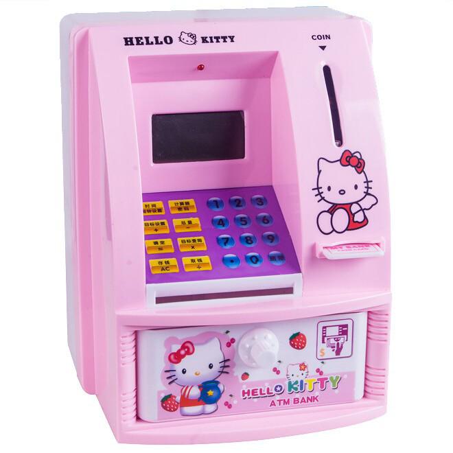 hello kitty atm piggy bank