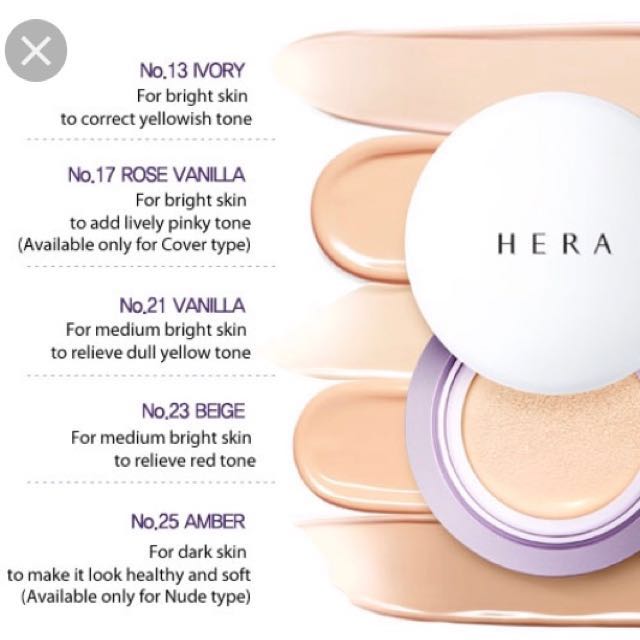 Hera Uv Mist Cushion Nude Health Beauty Makeup On Carousell
