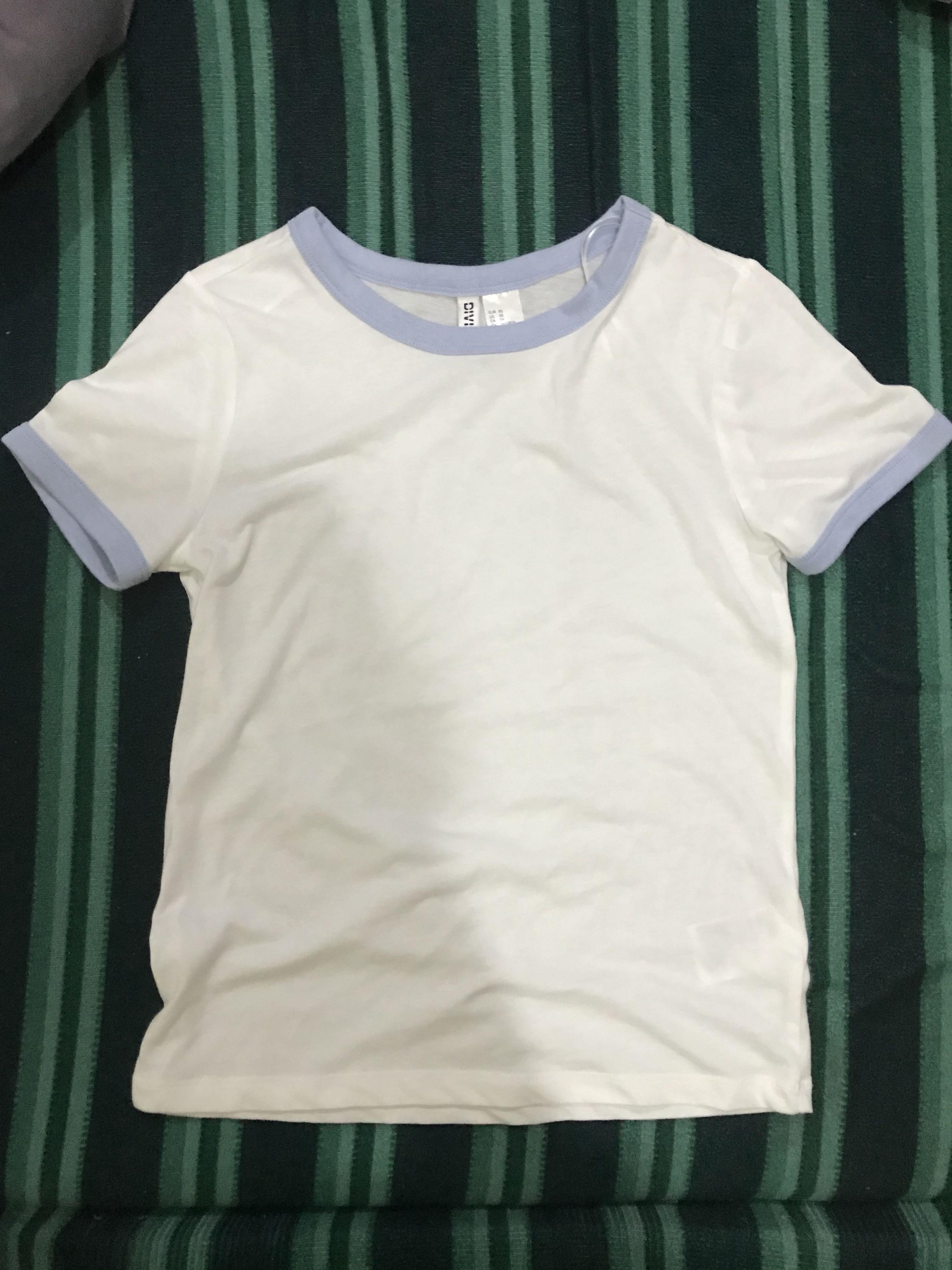 ringer tee h&m