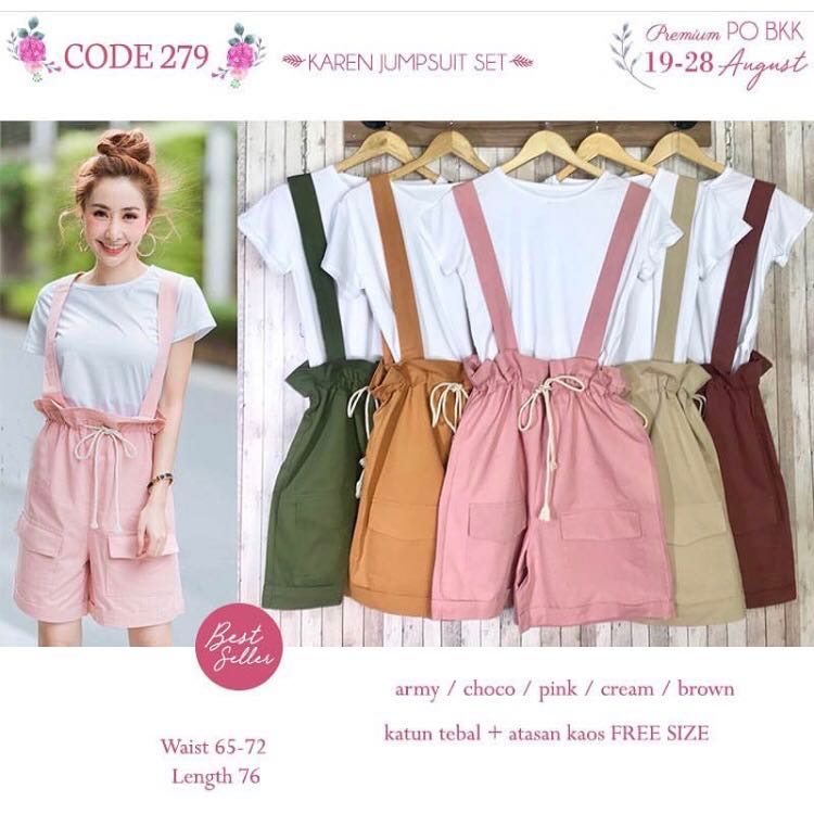 Jual baju jumpsuit online