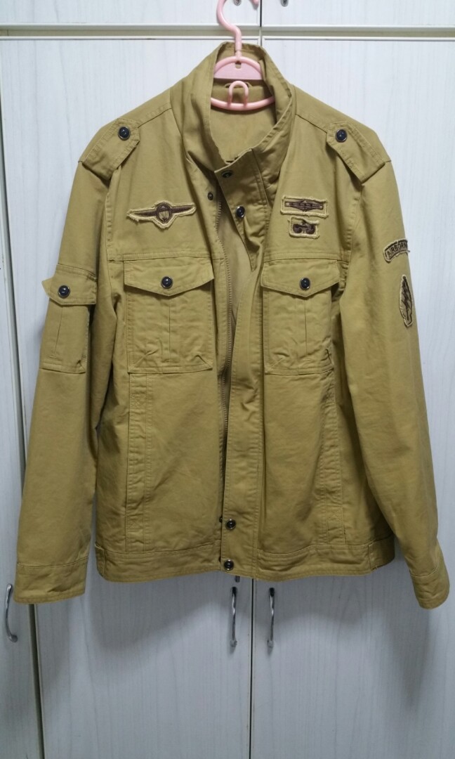 khaki colour jacket