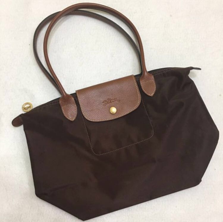Longchamp Le Pliage Brown Tote Bag