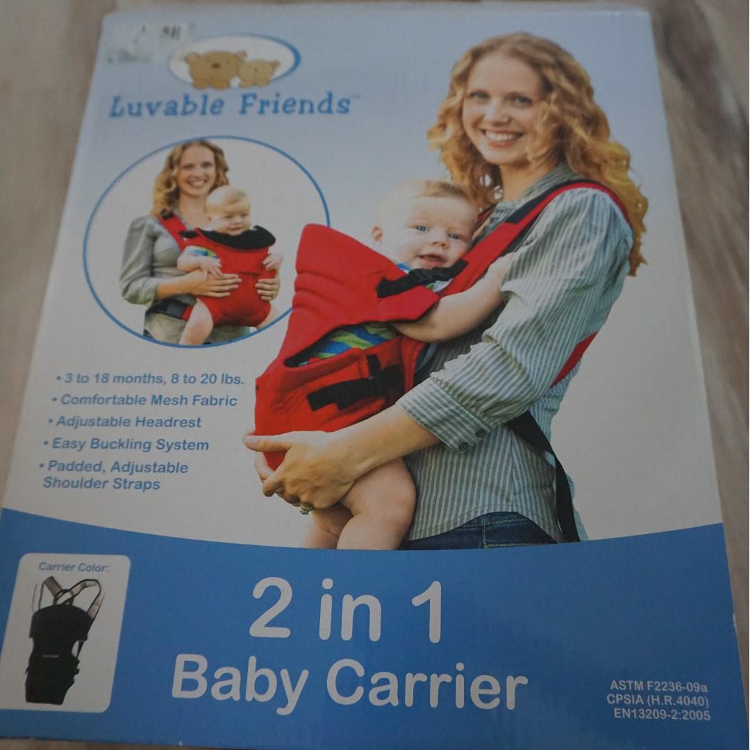 Luvable friends baby carrier deals