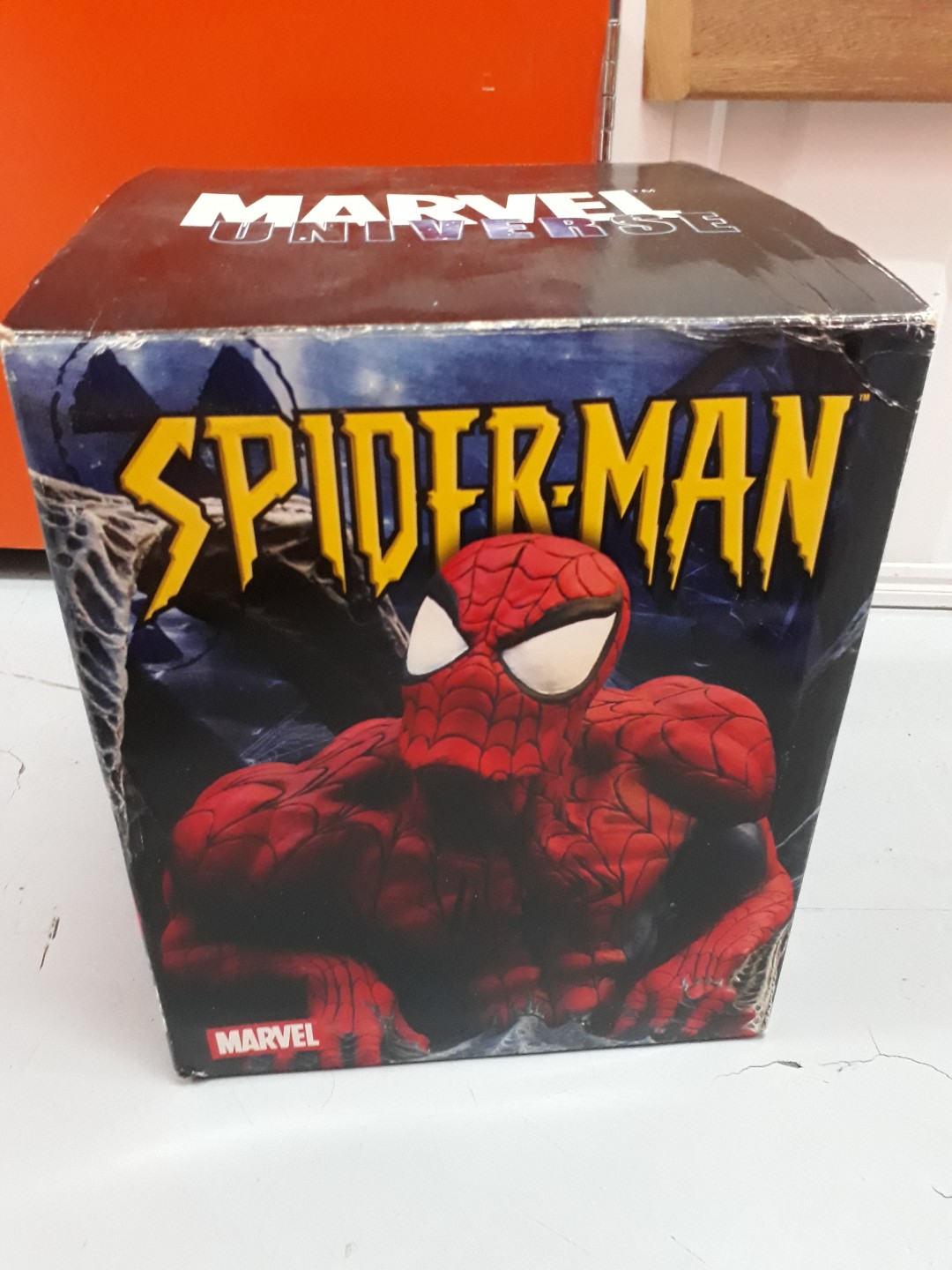 BUSTE SPIDER-MAN MARVEL Diamond Select Art Asylum Numérotée 43/10000 Certicat EUR 135,00 - FR