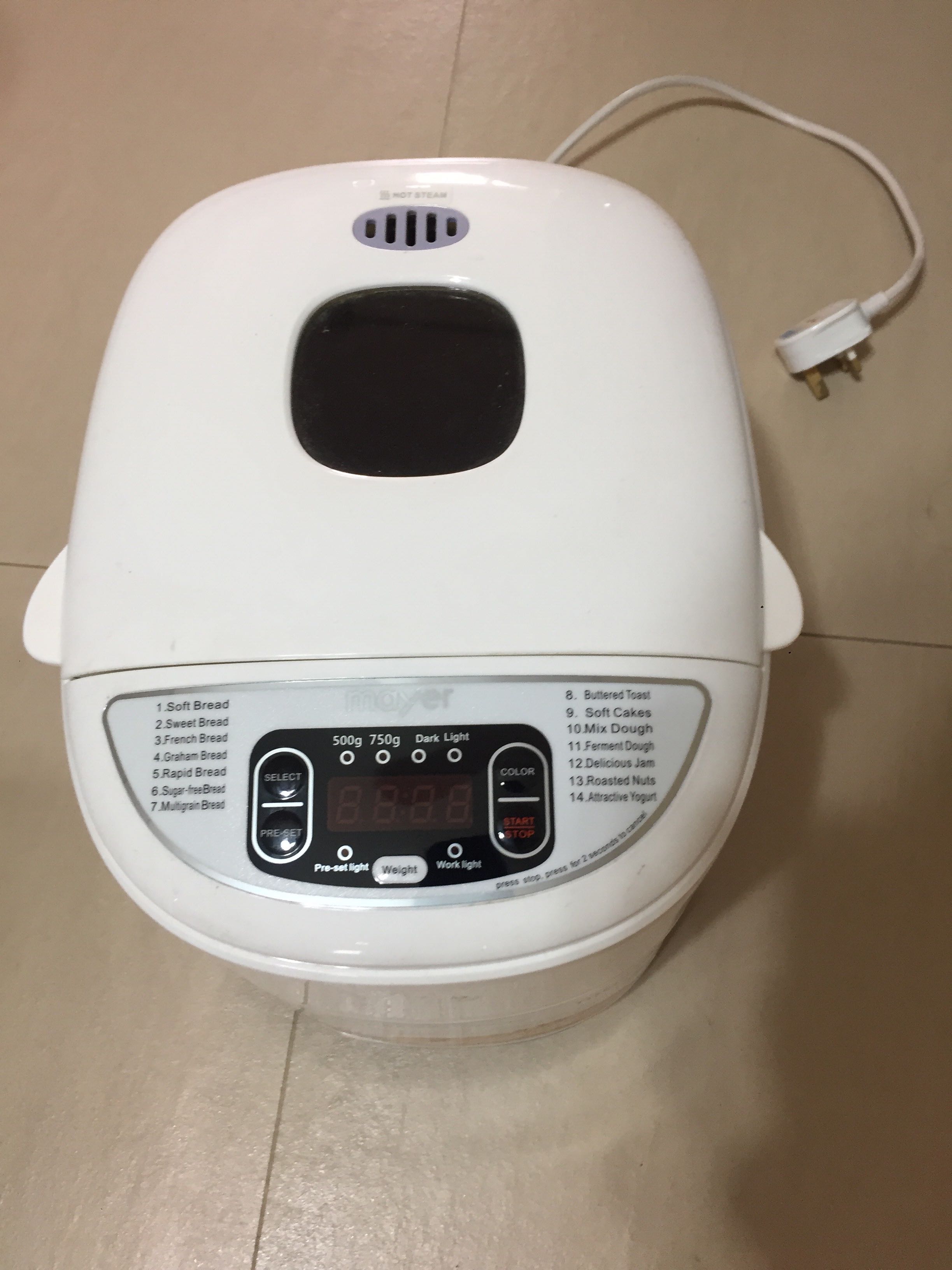 Mayer Bread Maker Home Appliances Kitchenware On Carousell