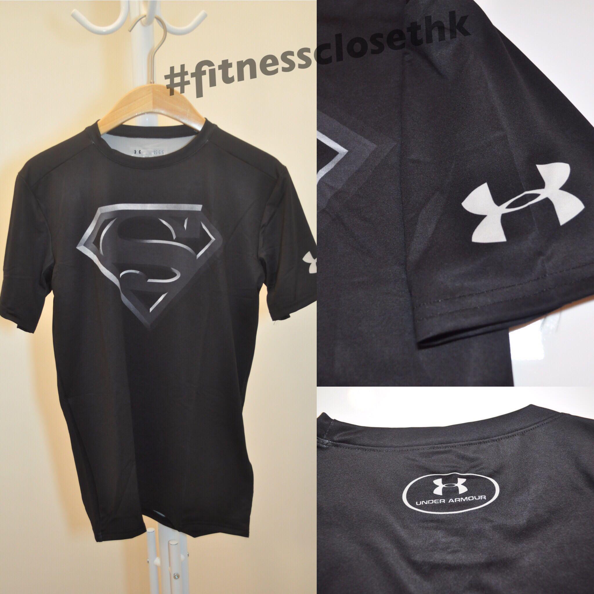 under armour superman black