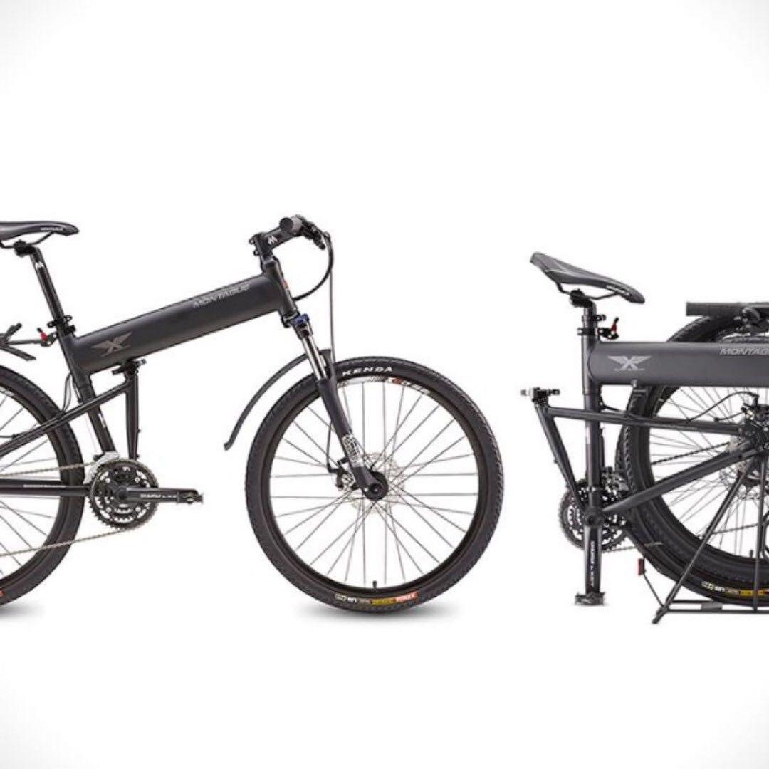 second hand montague folding bike