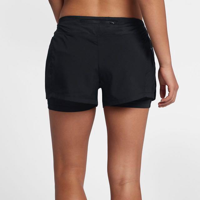Nike Elevate 2 in 1 Running Shorts Men s Fashion Activewear on Carousell