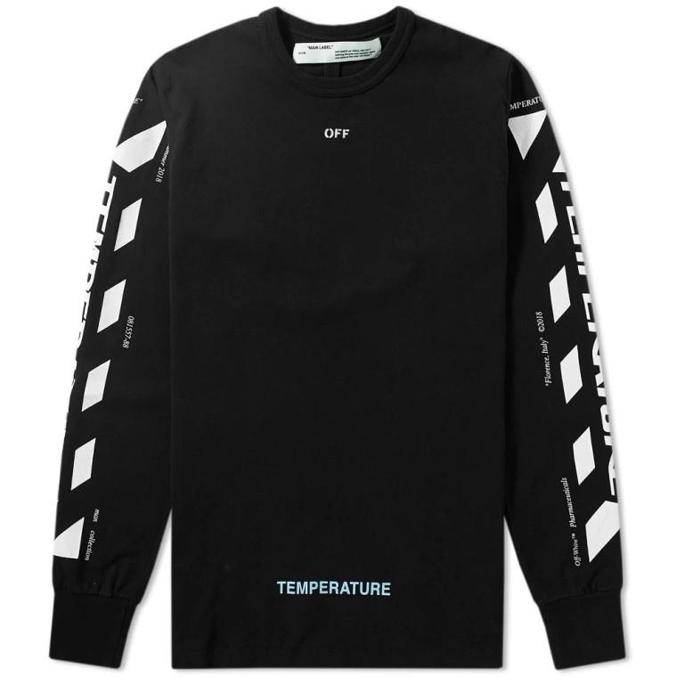 Off white temperature crewneck online