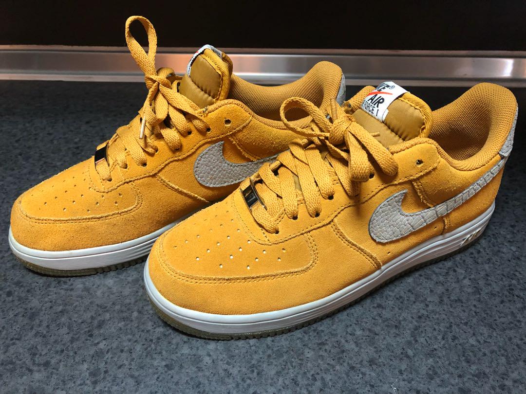 Original Nike Air Force 1 Mustard