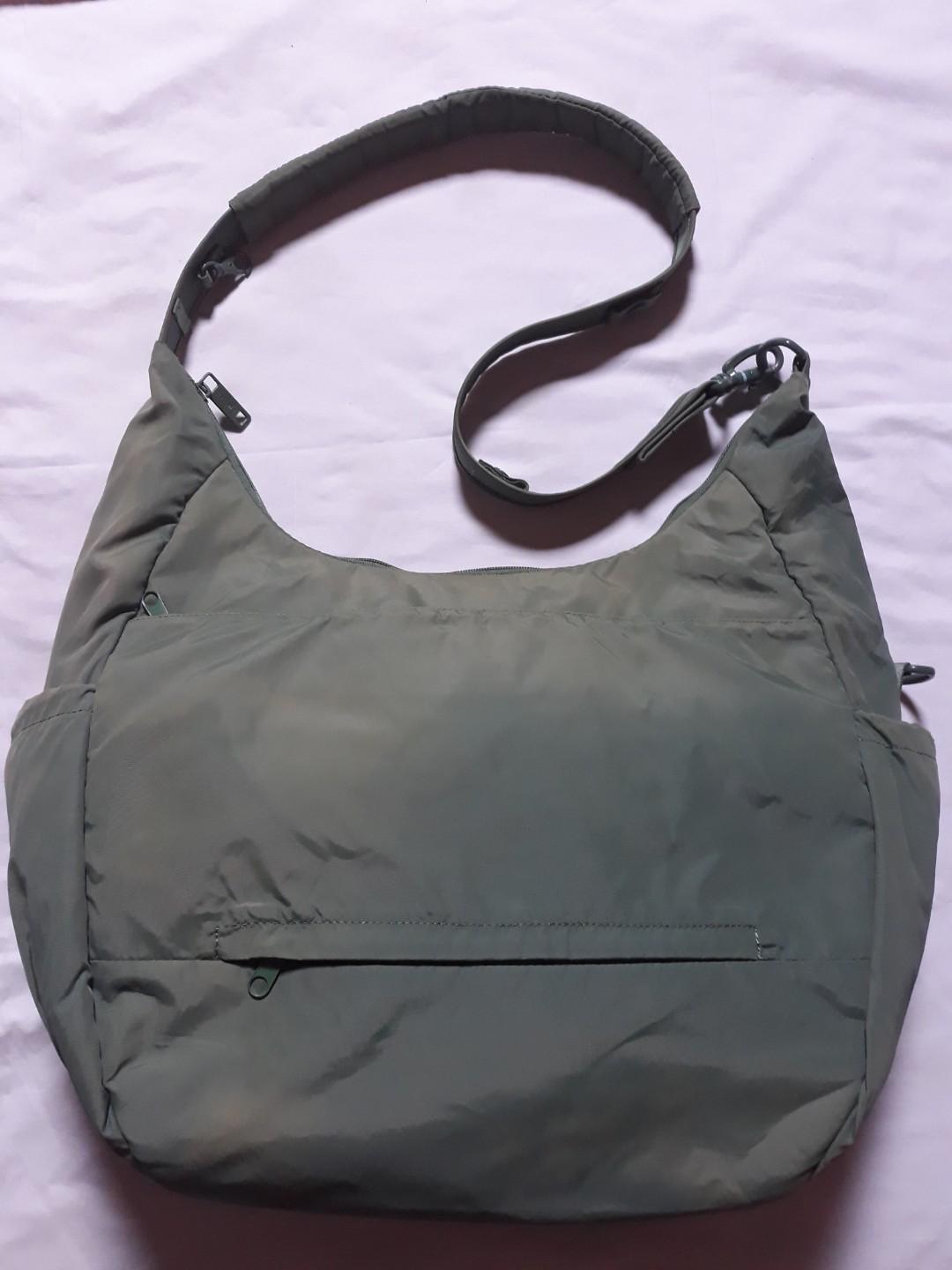 Pacsafe Citysafe 400 GII Anti-Theft Hobo Bag, Women's Fashion, Bags ...