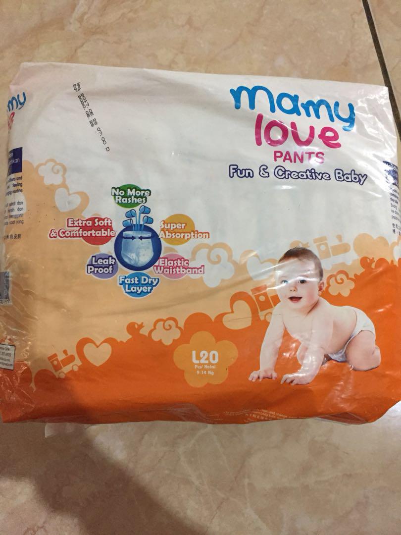 pampers mamy love pants