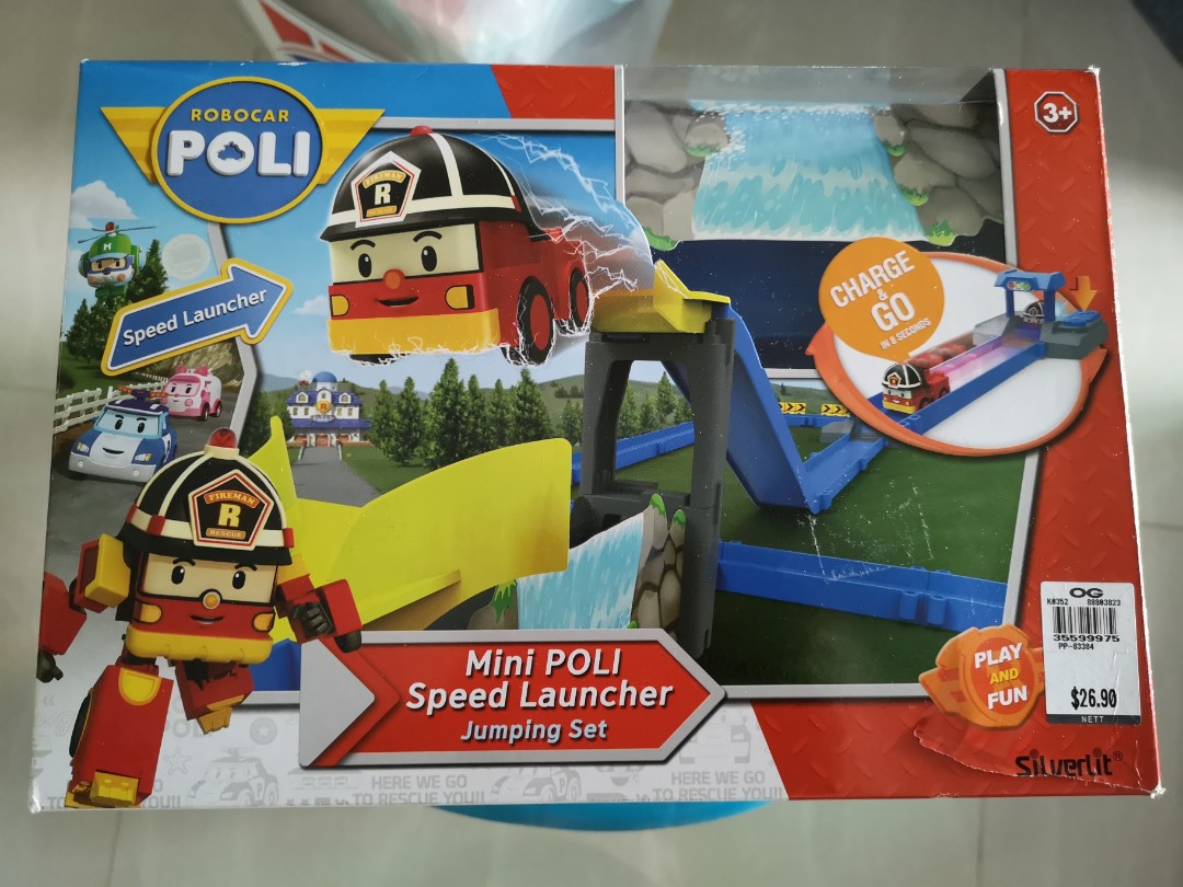 Meerdere donderdag weerstand bieden Robocar Poli track and car, Hobbies & Toys, Toys & Games on Carousell