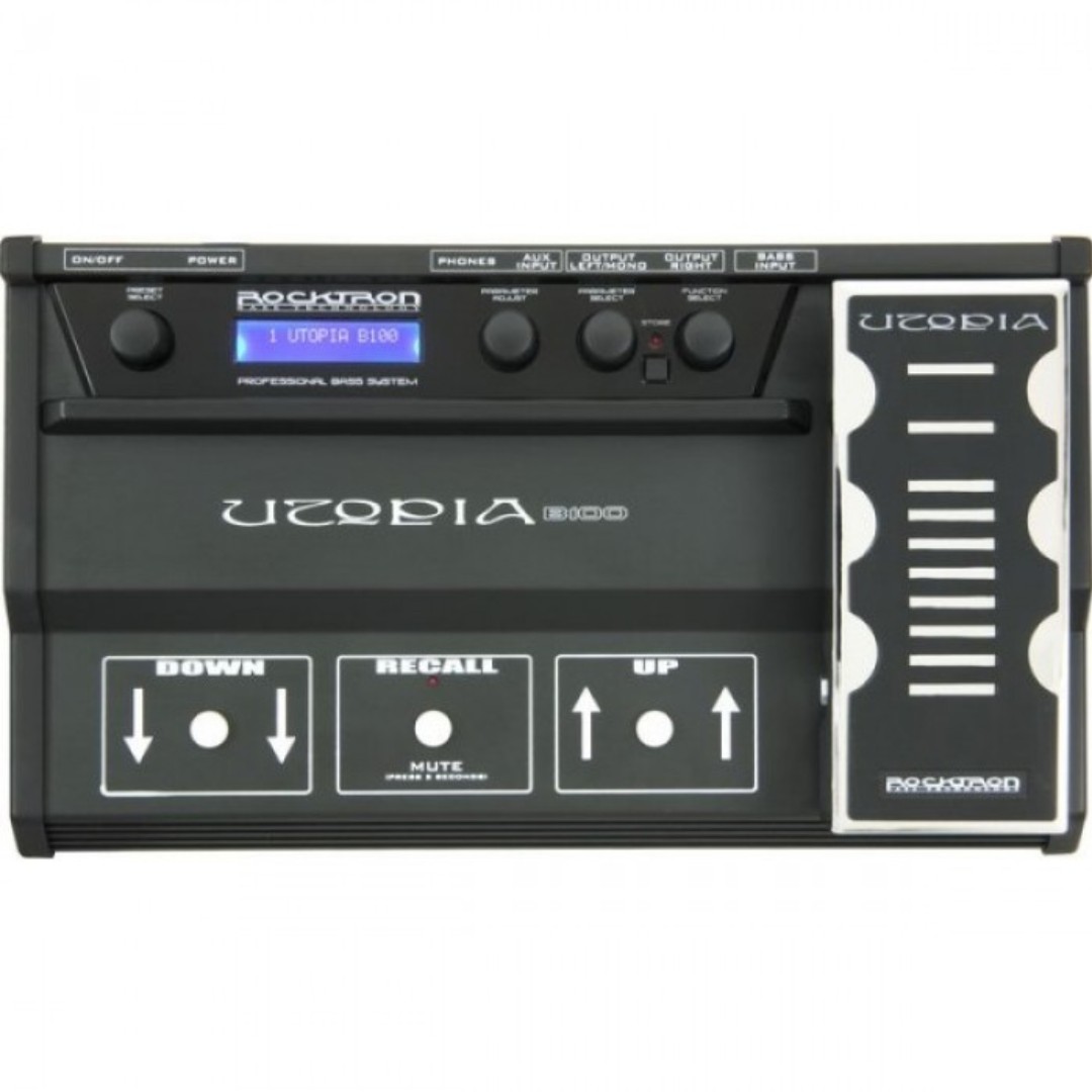 ROCKTRON UTOPIA B100 BASS MULTIEFFECTS FLOOR PROCESSORS, Hobbies