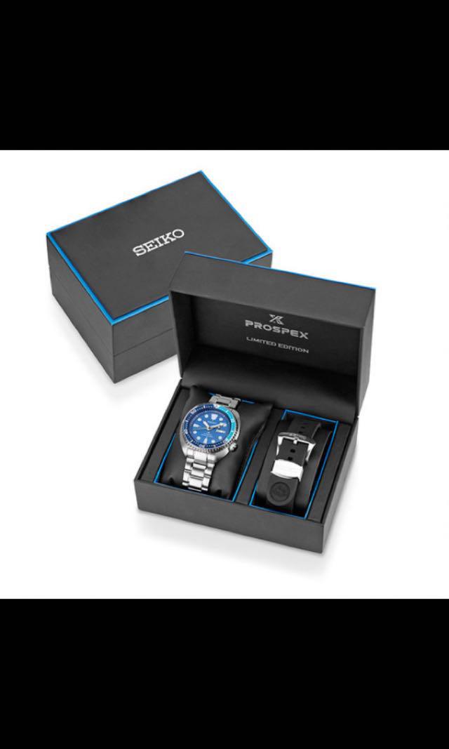 Seiko Prospex Turtle SRPB11 SRPB11K SRPB11K1 Blue Lagoon Limited Edition Mobile Phones Gadgets Wearables Smart Watches on Carousell
