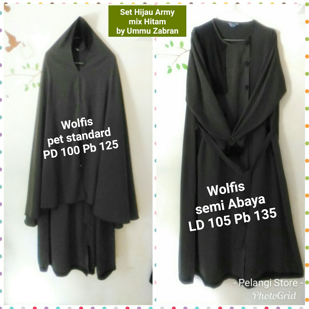 Gamis Hijau Army - Nusagates