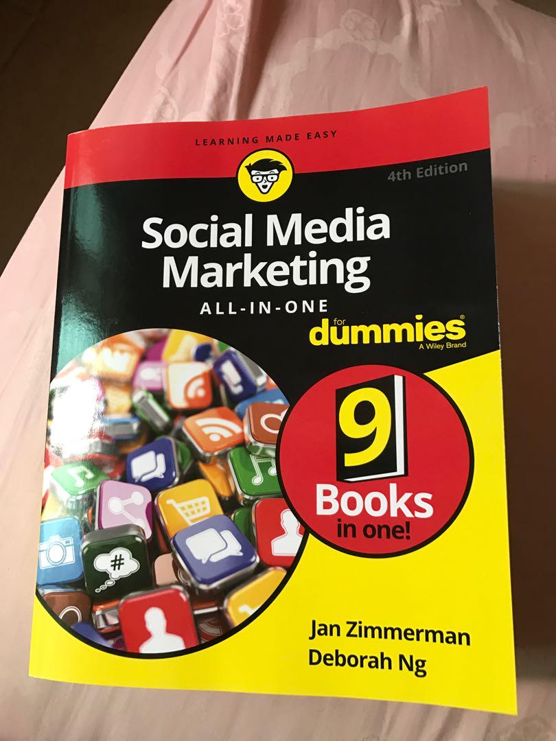 Social Media Marketing All In One For Dummies Nett Price Books