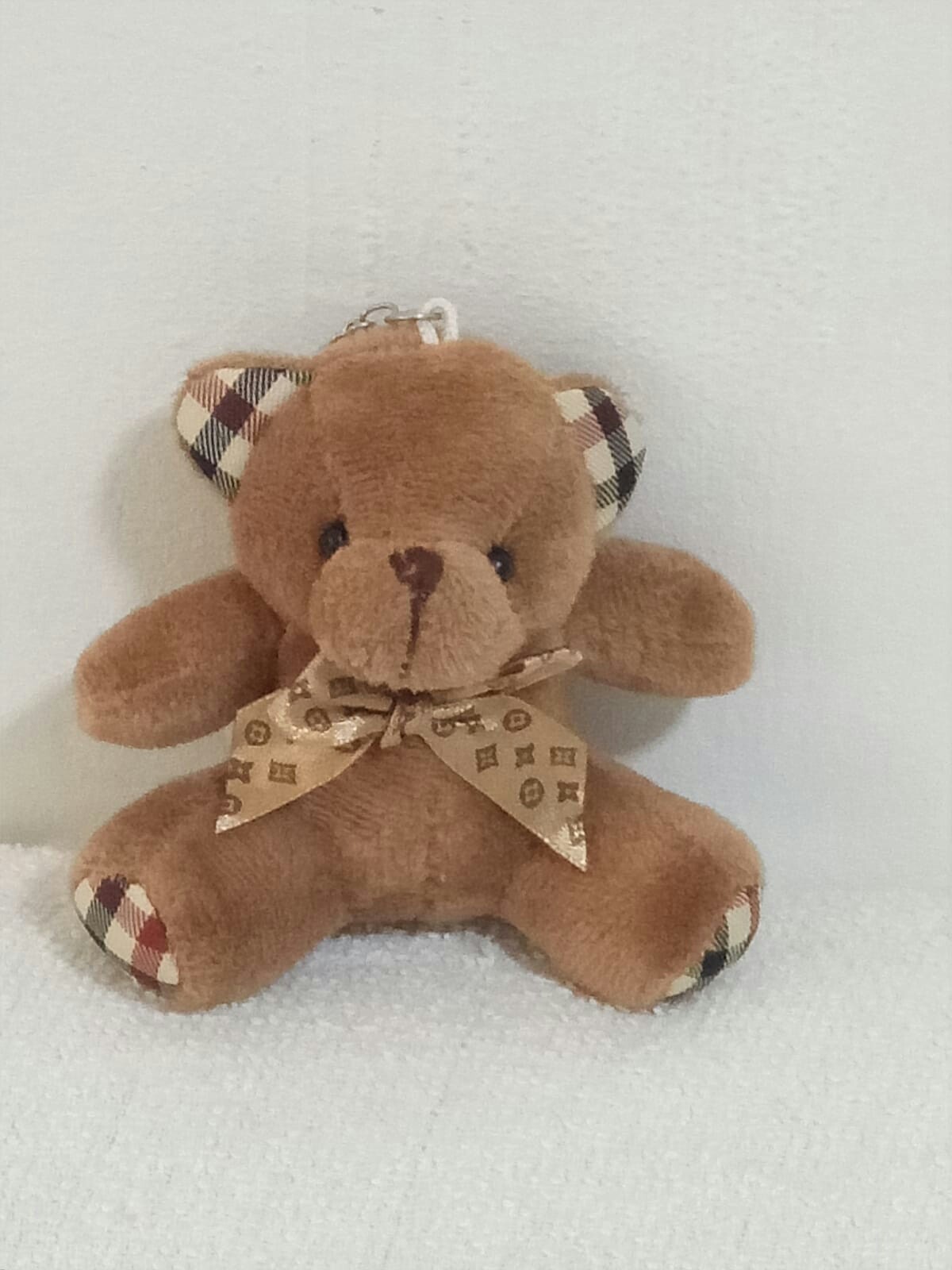 plush teddy bear keychain
