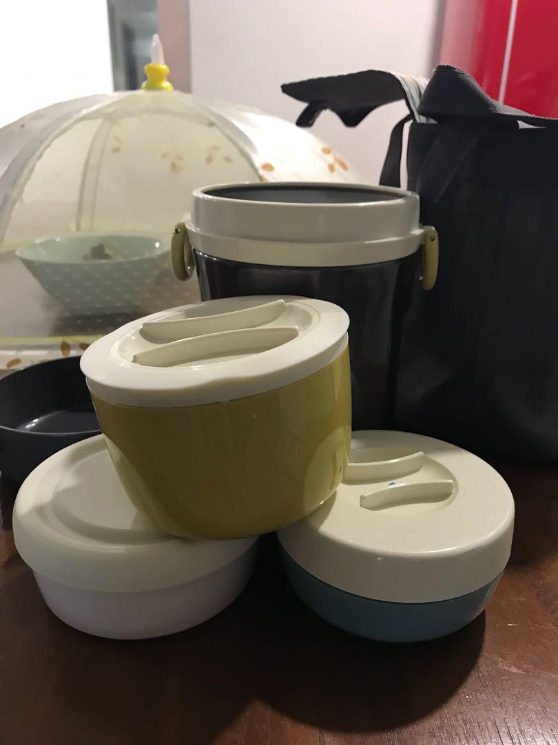 Thermos Tupperware, Furniture & Home Living, Kitchenware & Tableware