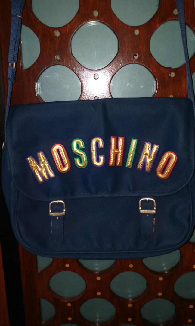 Rare Moschino Stationary Bag 