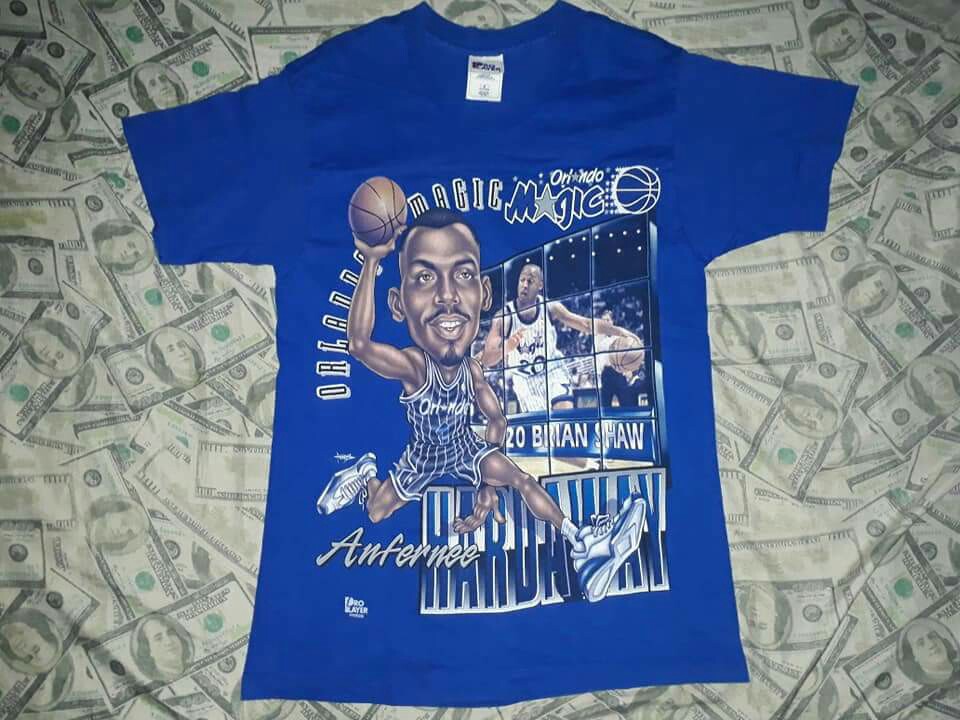 Vintage Pro Player Orlando Magic Penny Hardaway B Shaw Tee