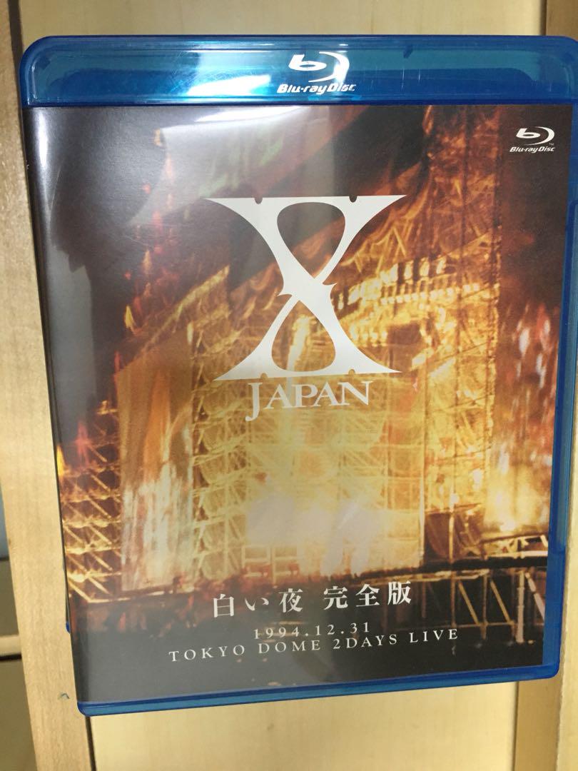 X Japan 藍光live 碟白之夜, 興趣及遊戲, 音樂、樂器& 配件, 音樂與