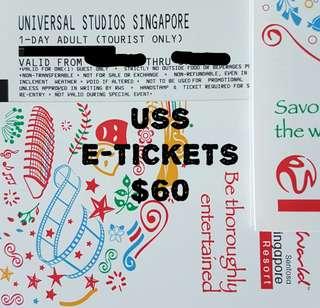 USS TICKETS E-TICKETS