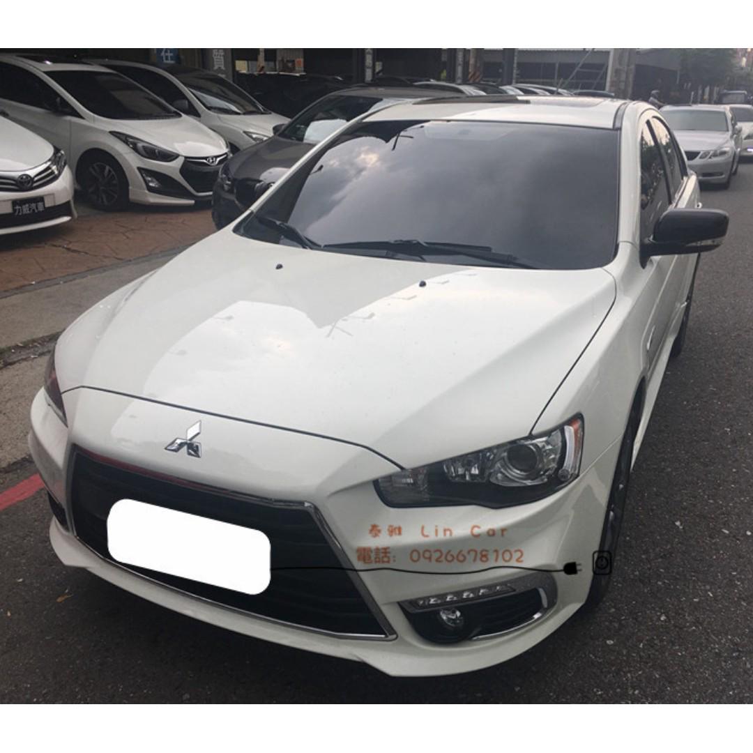 職軍專案 首購專案 頭期專案 專賣熱門中古車 二手車 改裝車 新古車 15年三菱鯊魚頭霸氣上路新車味很重 汽車 汽車出售在旋轉拍賣