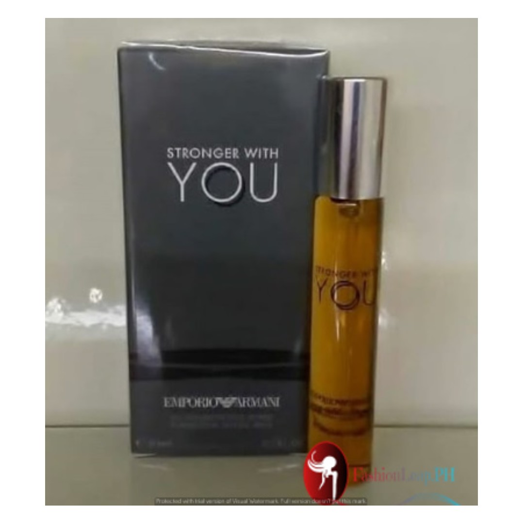 emporio armani cologne stronger with you