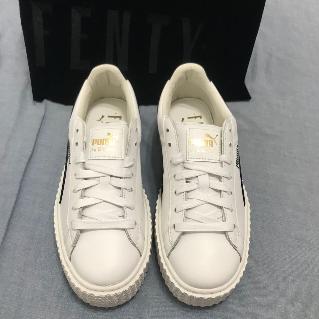 puma creeper white black