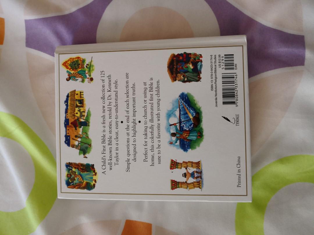 A Child S First Bible Books Stationery Children S Books On