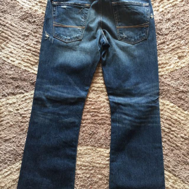 Abercrombie Jeans Baxter Low Rise Slimbootcut 30x30