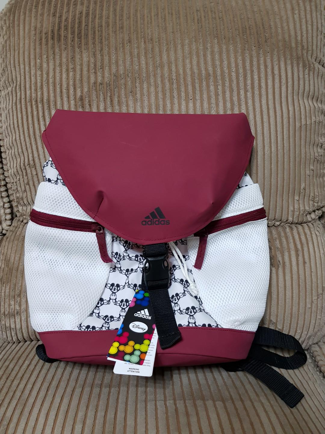 adidas mickey mouse backpack