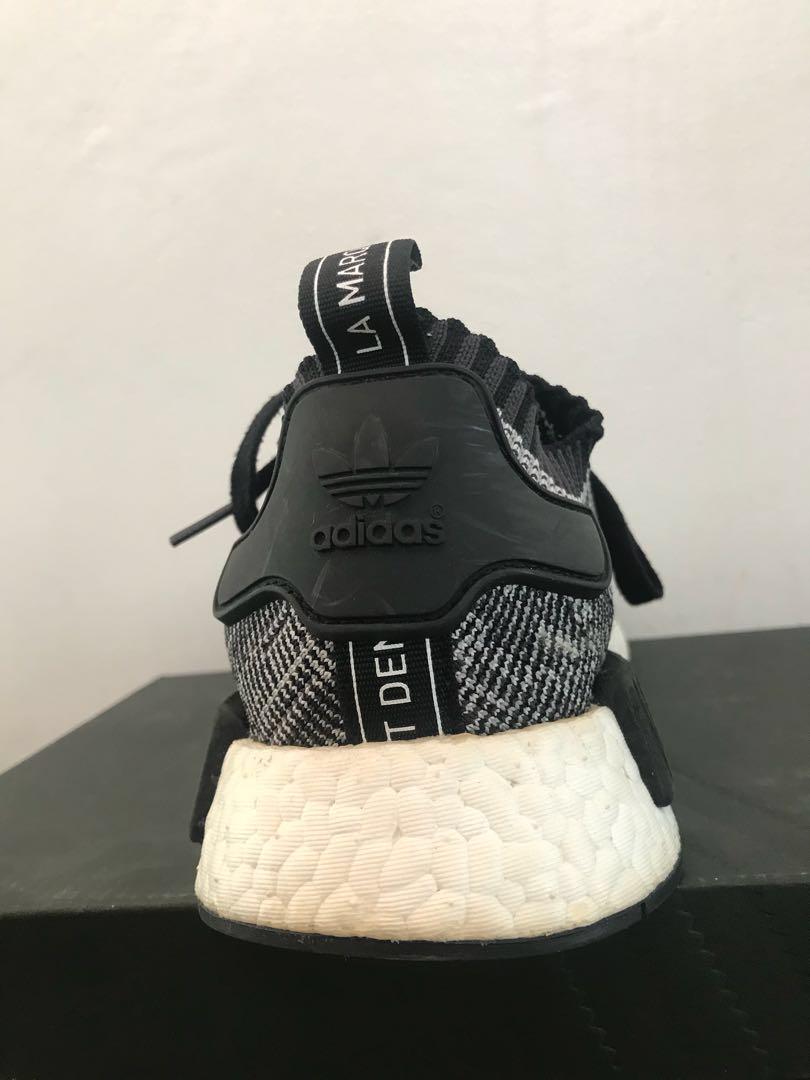 ADIDAS NMD R1 GLITCH CAMO (Category: Sneakers) located in Pasay City. Submitted by olaiya_ (Listing ID 175052673, Image 2). Description: 8/10 or better Slight heel drags, little yellowing US7, fits like an 8 cos PK RFS: not using it anymore Its legit 💯 U cant find this on stockx Slight nego!!!!! .