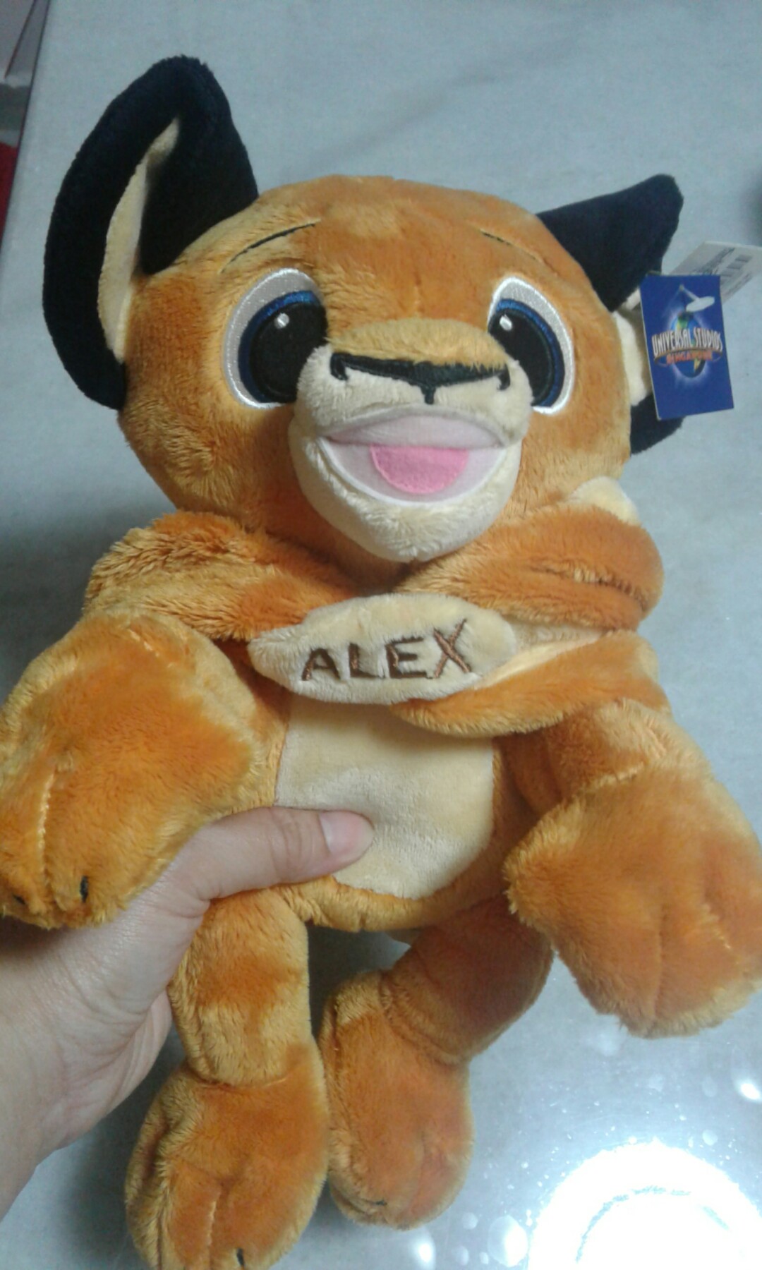 alex the lion teddy