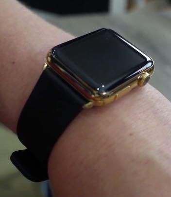 Apple watch series 1 24k gold new arrivals