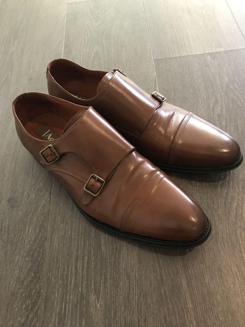 Aquila Hinkley Double Monk shoes, Men's 