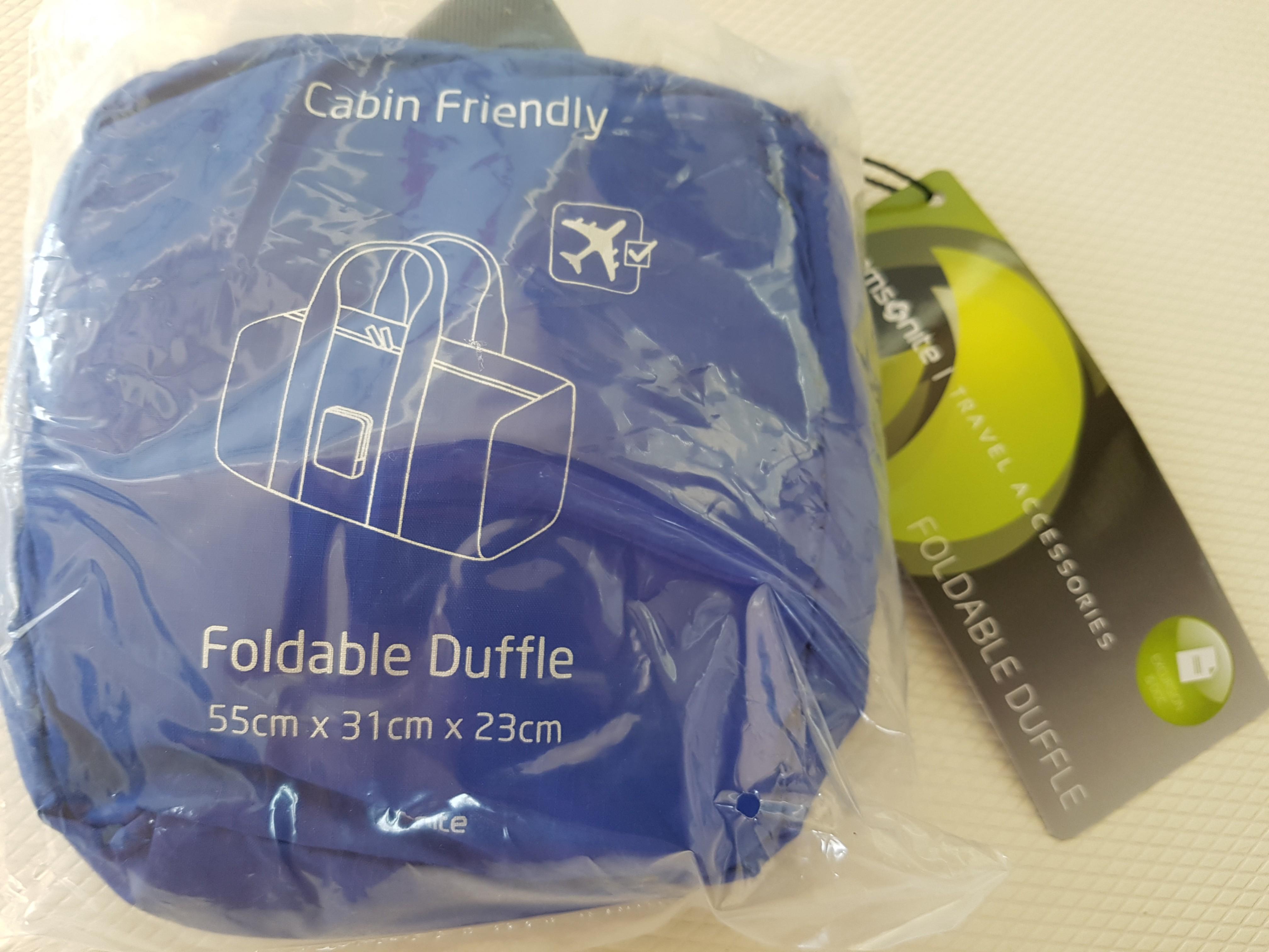 samsonite foldable duffle