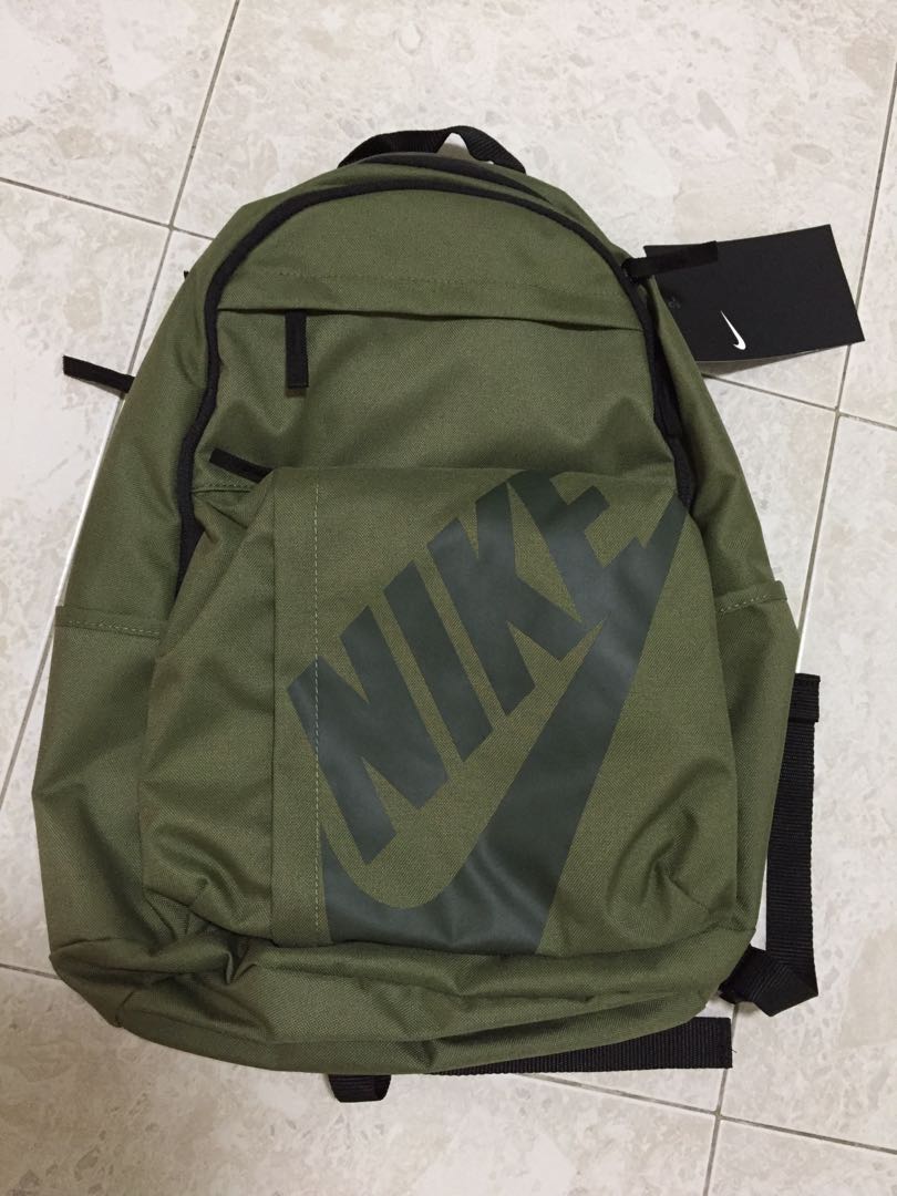 khaki nike backpack